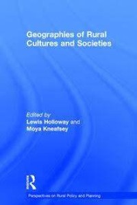 Geographies of rural cultures and societies