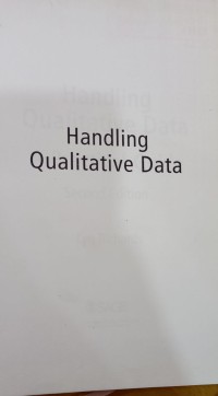 Handling qualitative data : a practical guide